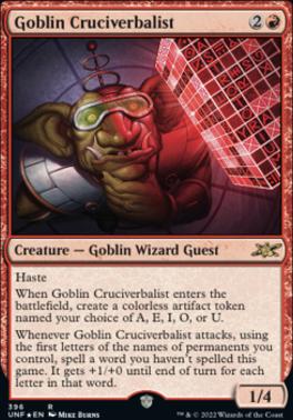 Goblin Cruciverbalist