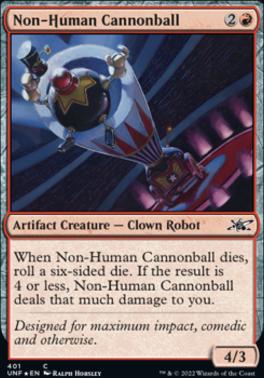 Non-Human Cannonball