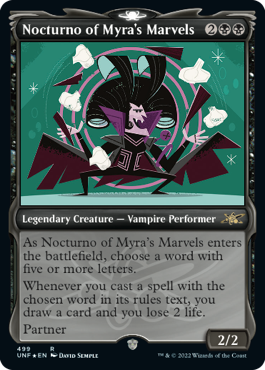 Nocturno of Myra's Marvels