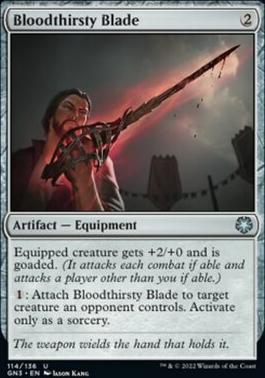 Bloodthirsty Blade
