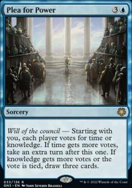 Plea for Power