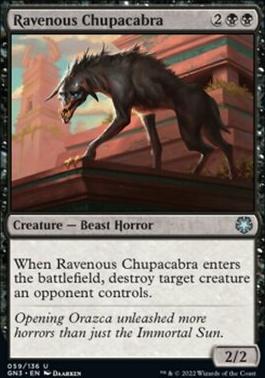 Ravenous Chupacabra