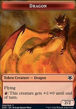 Dragon Token // Elf Warrior Token
