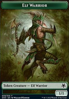 Elf Warrior Token // Bird Illusion Token