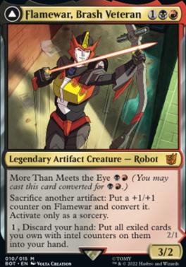 Flamewar, Brash Veteran
