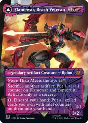 Flamewar, Brash Veteran