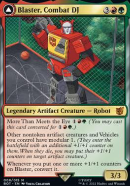 Blaster, Combat DJ
