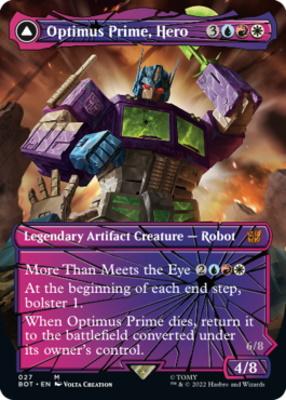 Optimus Prime, Hero