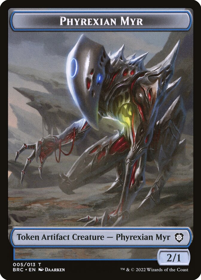 Phyrexian Myr Token // Scrap Token
