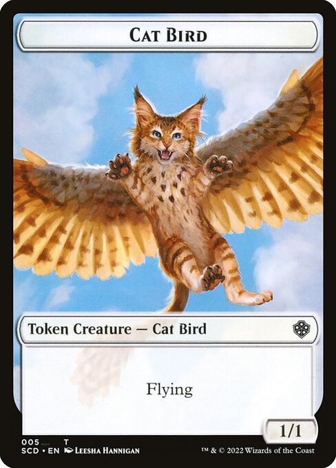 Cat Bird Token // Spirit Token