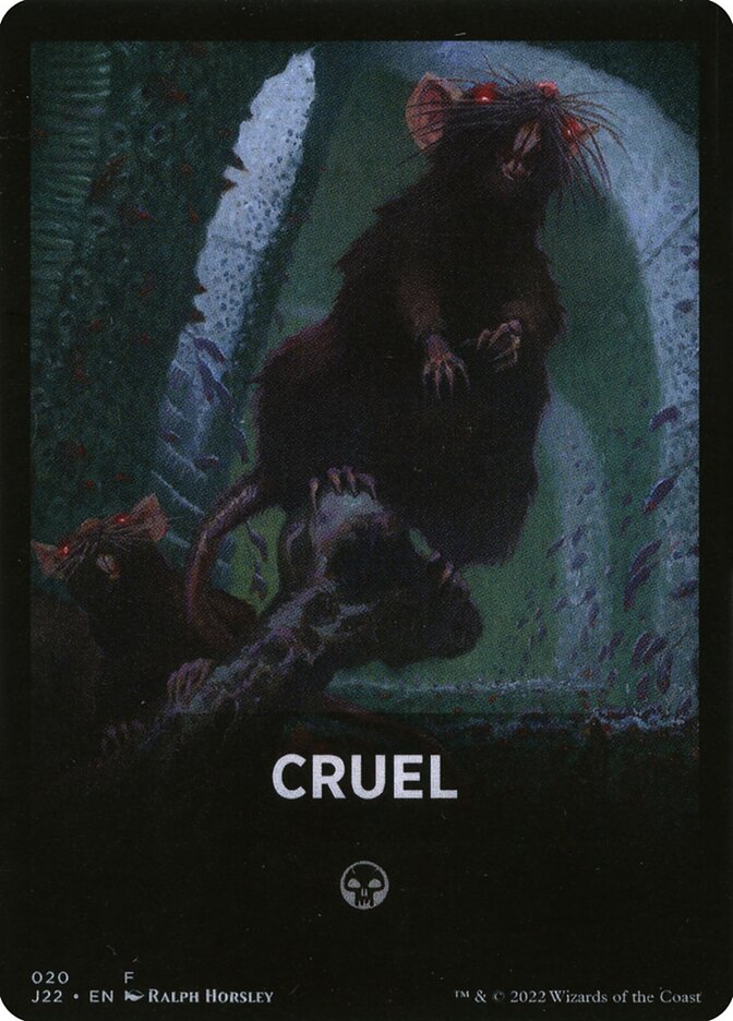 Cruel Theme Card