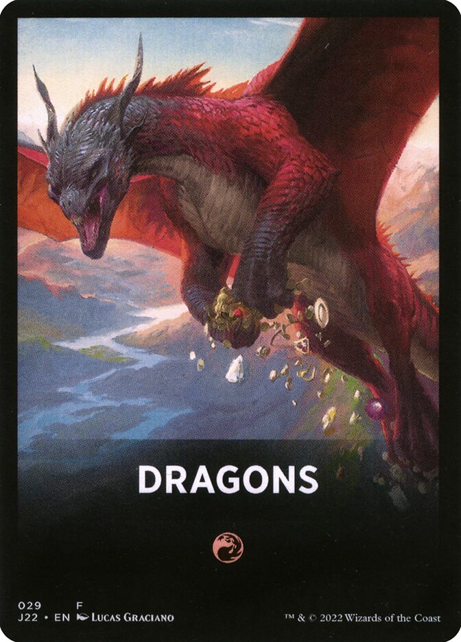 Dragons Theme Card