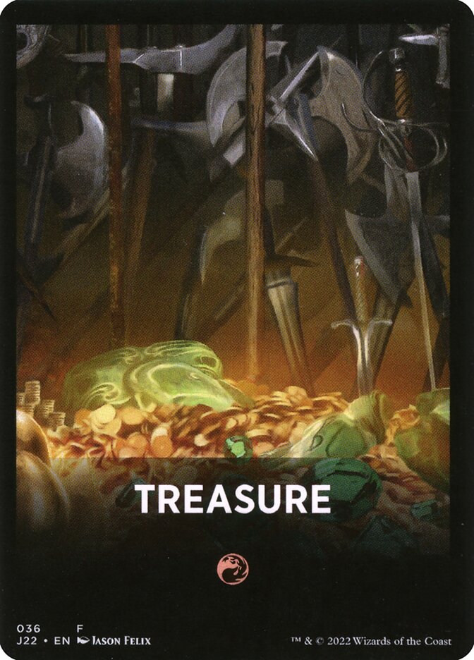 Treasure Theme Card