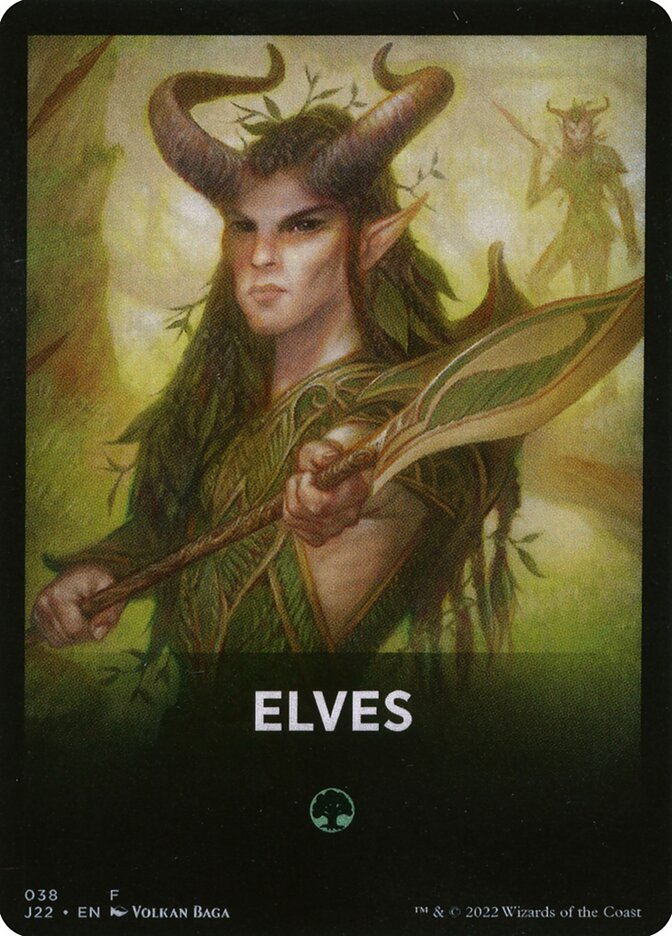 Elves Theme Card