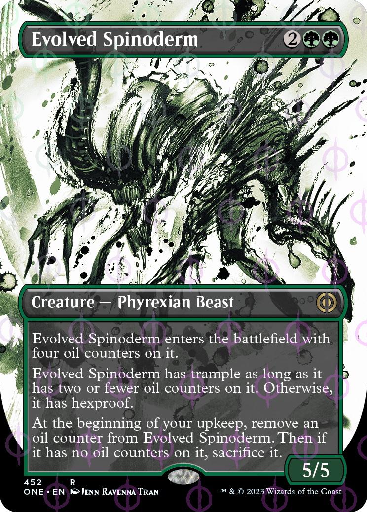 Evolved Spinoderm