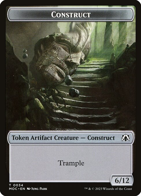 Construct // Phyrexian Golem Token