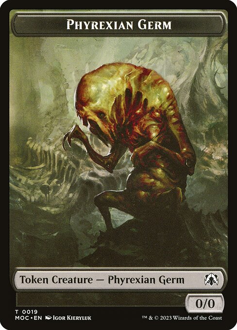 Phyrexian Germ // Myr Token