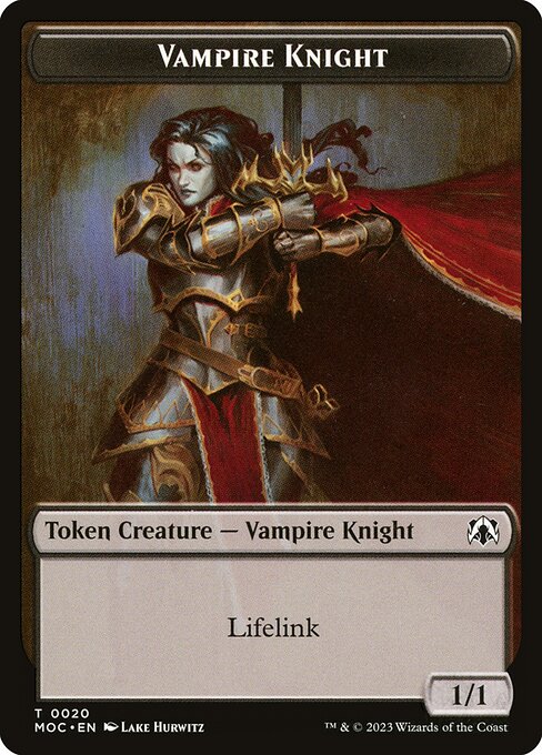 Vampire Knight // Soldier Token