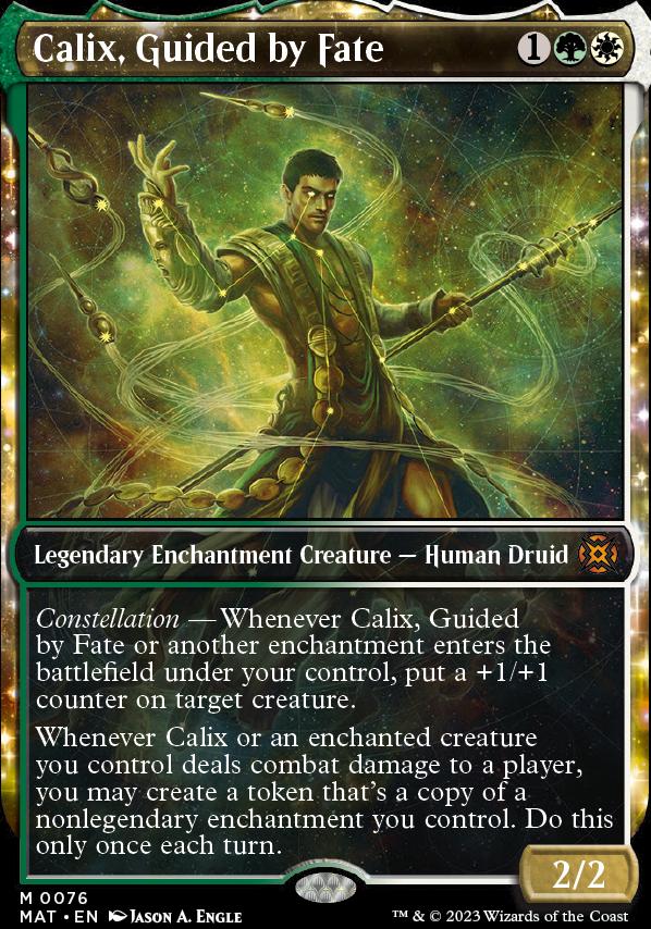 Calix, Guided by Fate