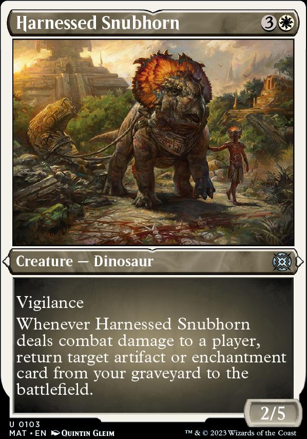 Harnessed Snubhorn