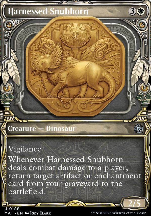 Harnessed Snubhorn
