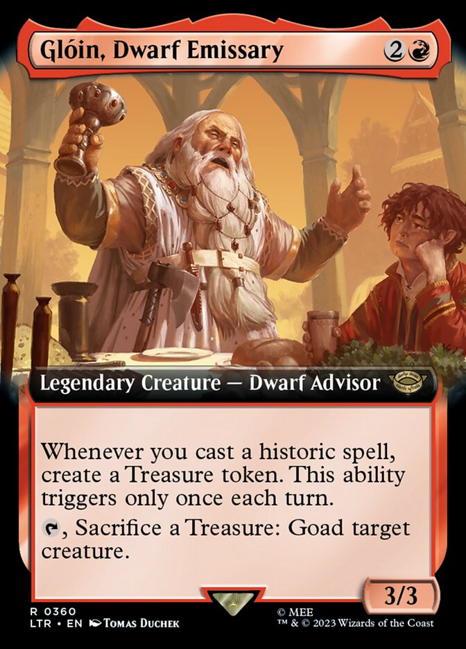 Gloin, Dwarf Emissary