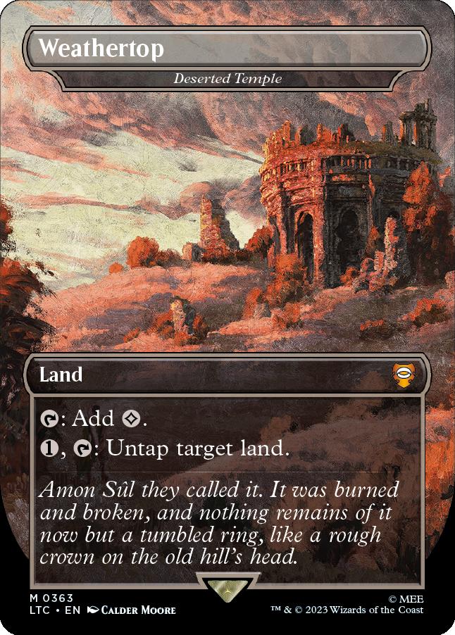 Deserted Temple