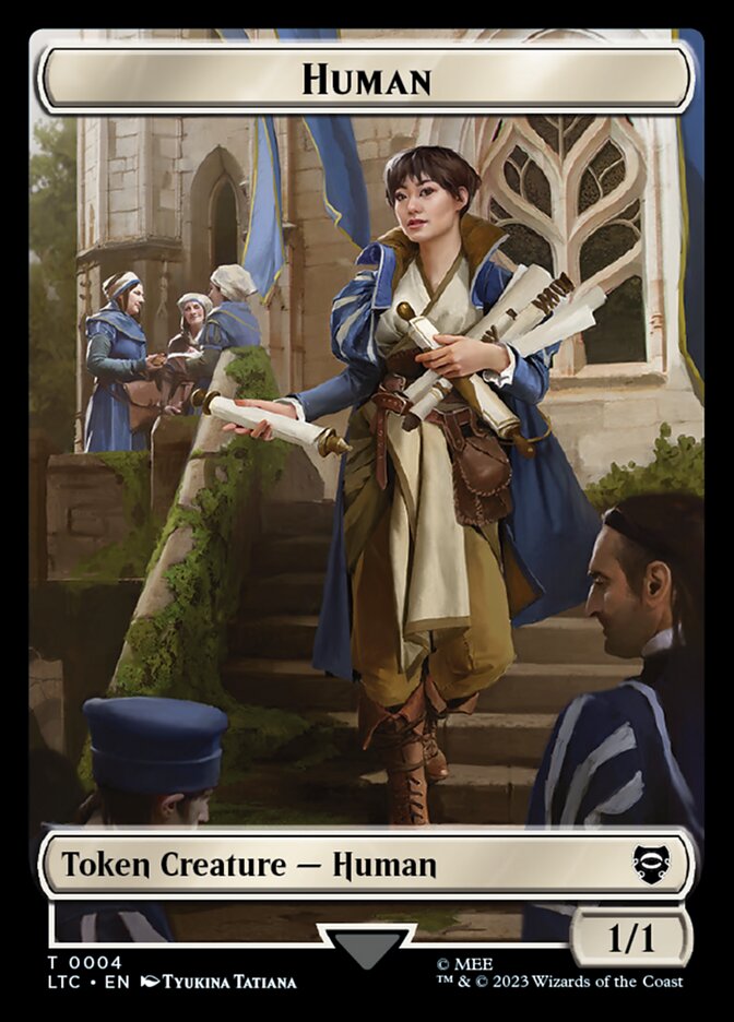 Human Token // Human Soldier Token