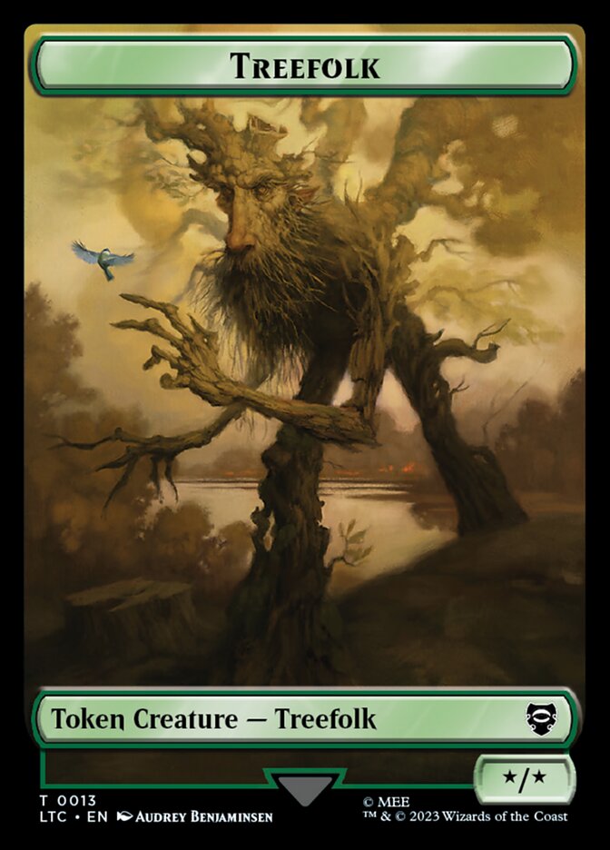 Treefolk Token // Food Token