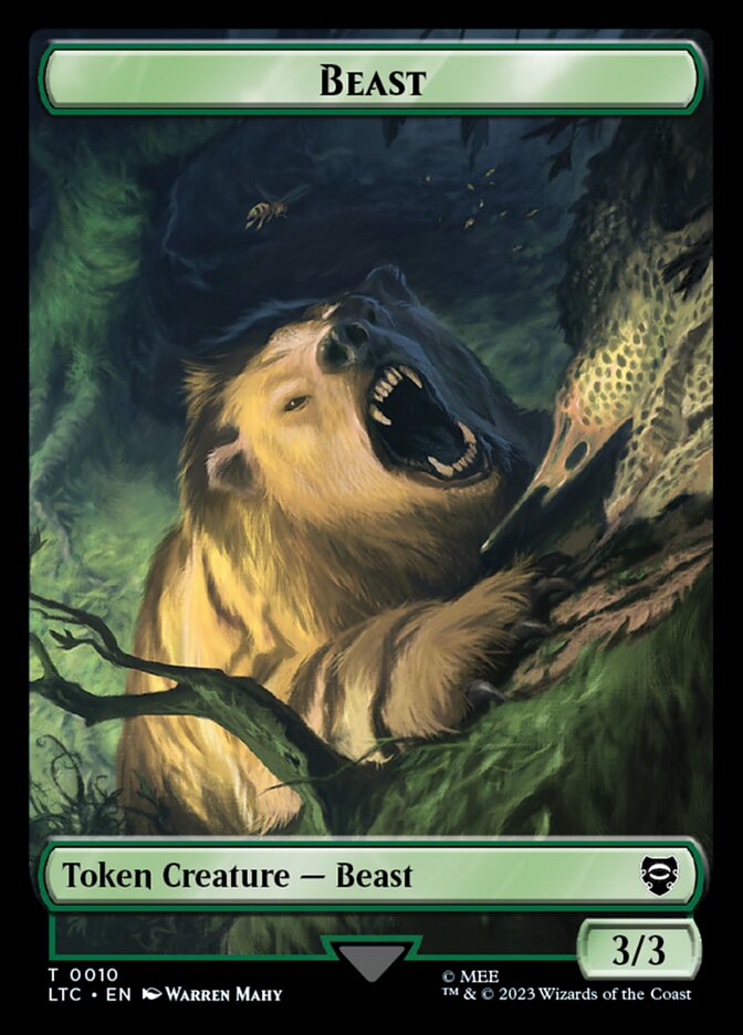 Beast Token // Treefolk Token