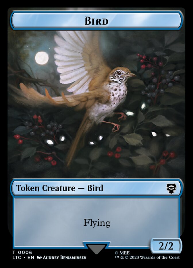 Bird Token // Elf Warrior Token