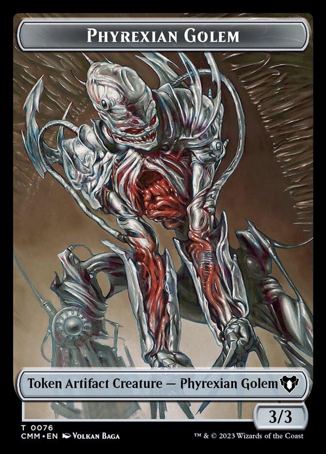 Phyrexian Golem Token // Ox Token