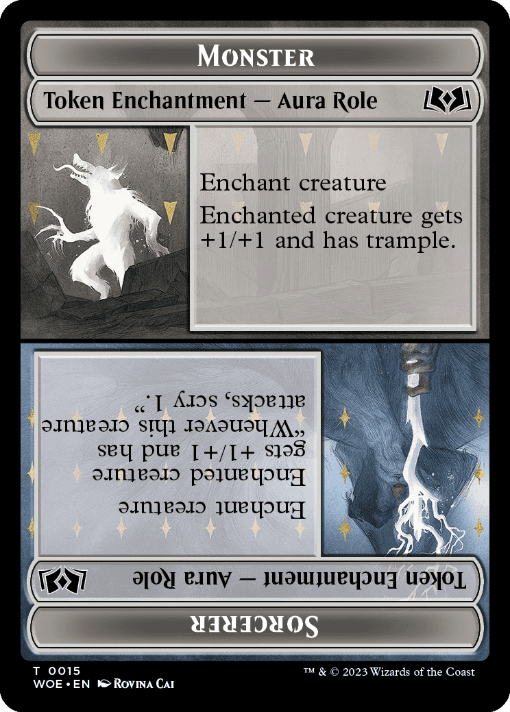 Monster Role Token // Sorcerer Role Token