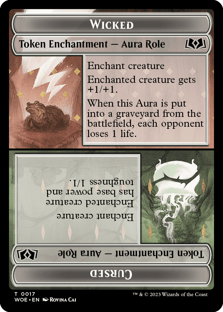 Wicked Role Token // Cursed Role Token