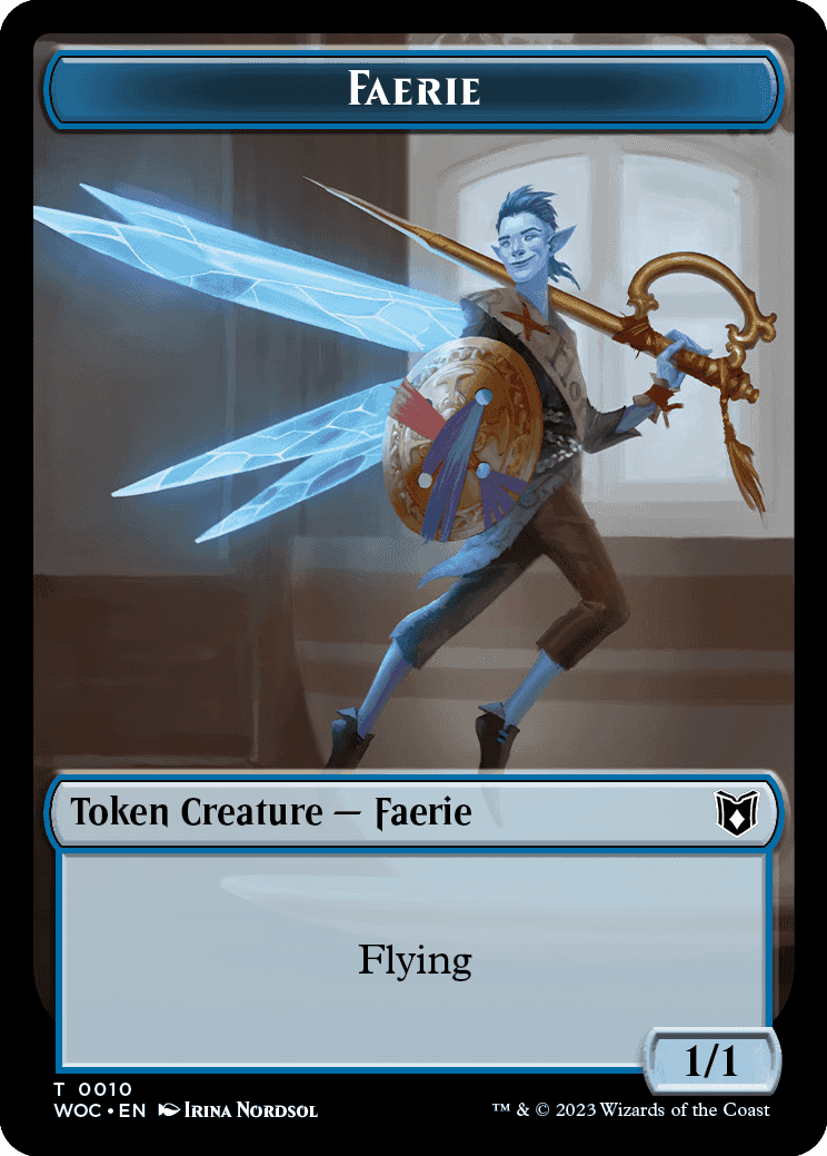 Faerie Token // Human Token