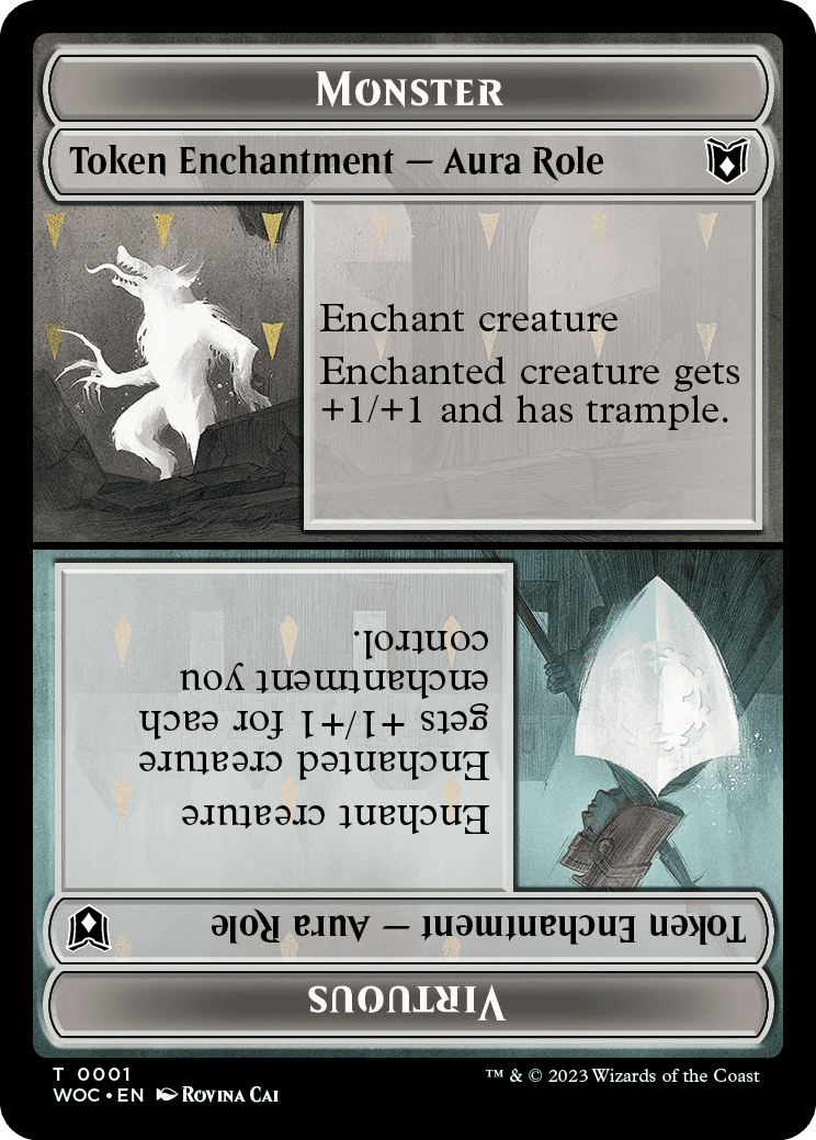 Monster Role Token // Virtuous Role Token