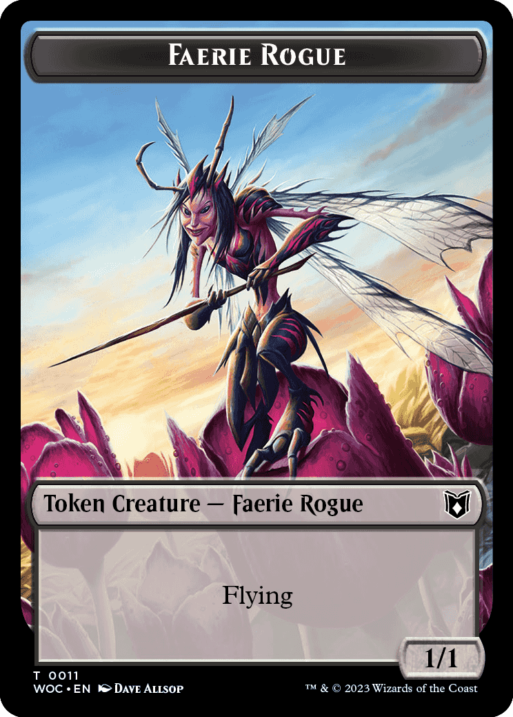Faerie Rogue Token // Faerie Token