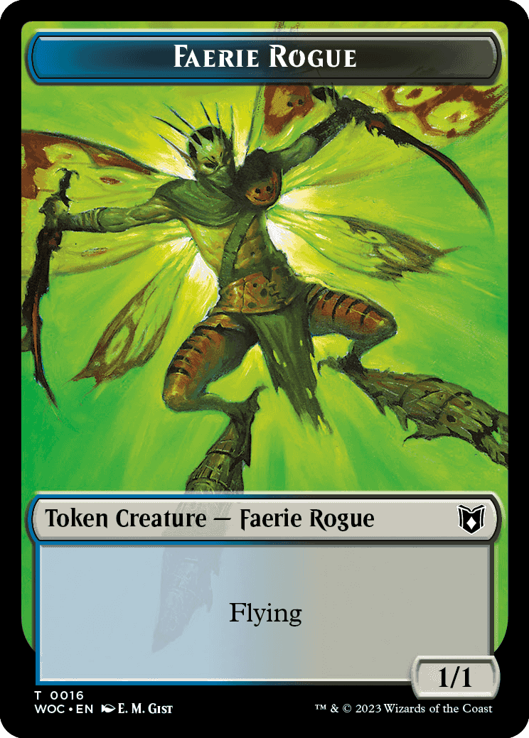 Faerie Rogue Token // Faerie Token