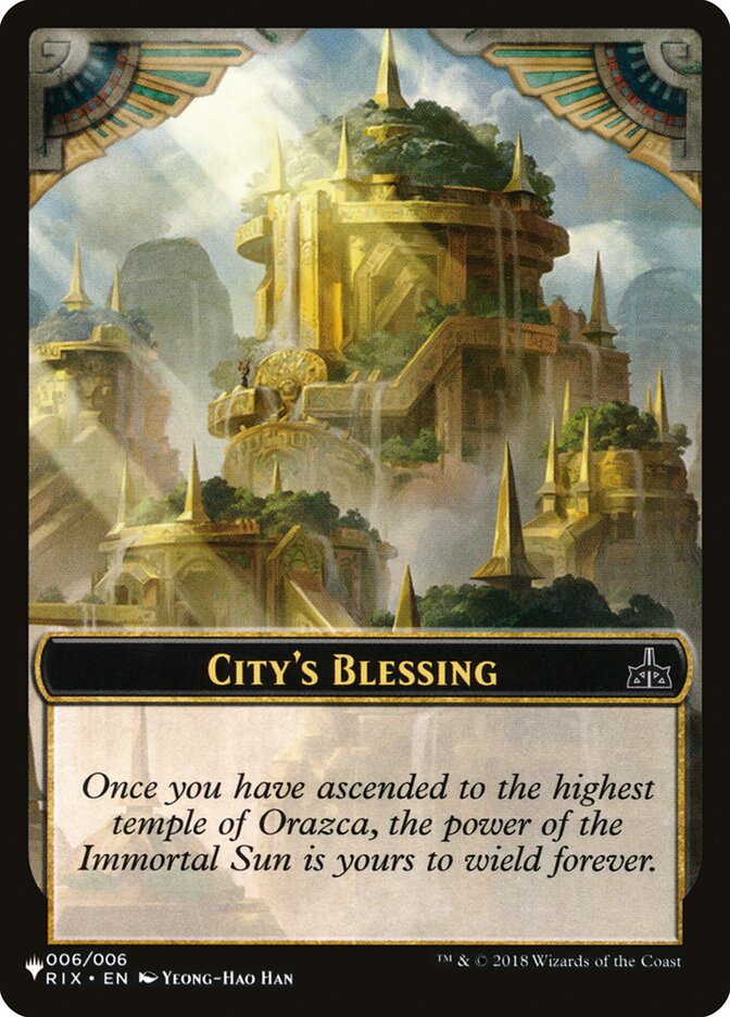 City's Blessing Token // The Monarch Token