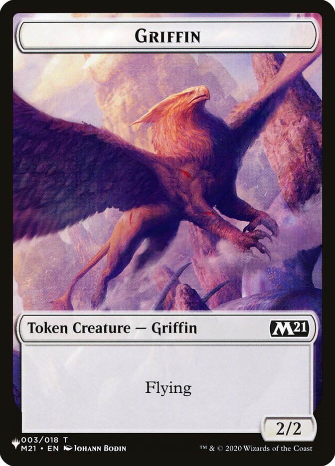 Griffin Token // Warrior Token