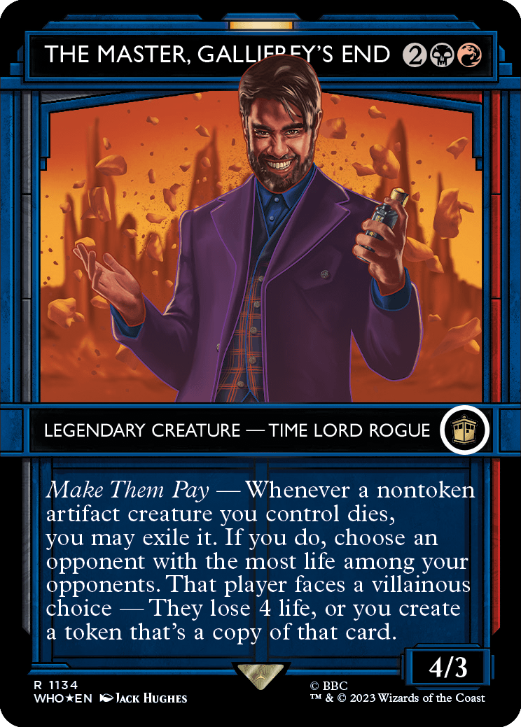 The Master, Gallifrey's End