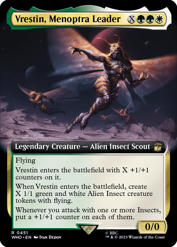 Vrestin, Menoptra Leader