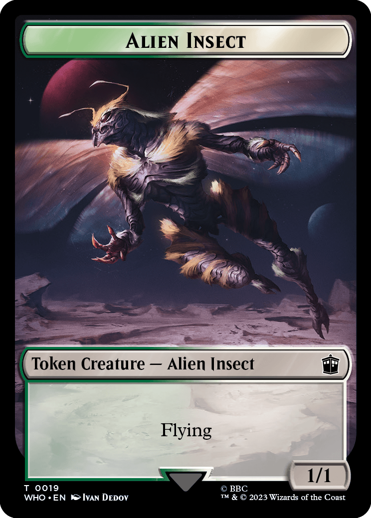 Alien Insect Token // Mutant Token