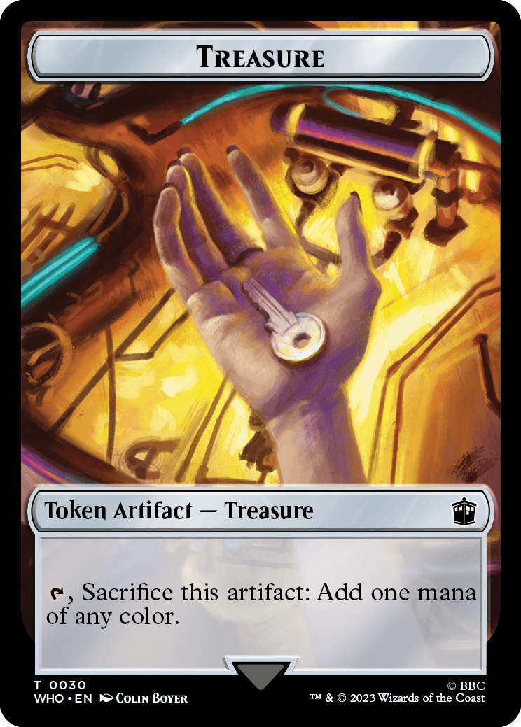 Treasure Token // Alien Warrior Token
