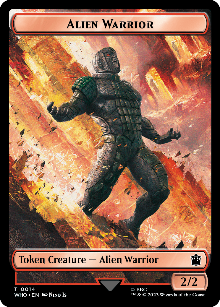 Alien Warrior Token