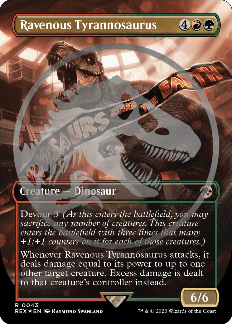 Ravenous Tyrannosaurus