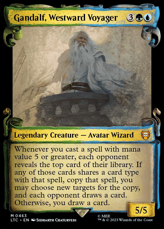 Gandalf, Westward Voyager