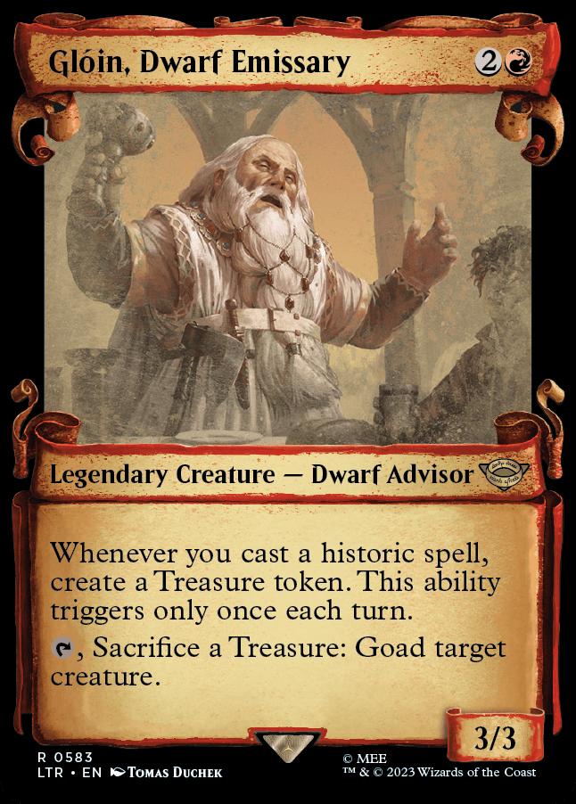 Gloin, Dwarf Emissary
