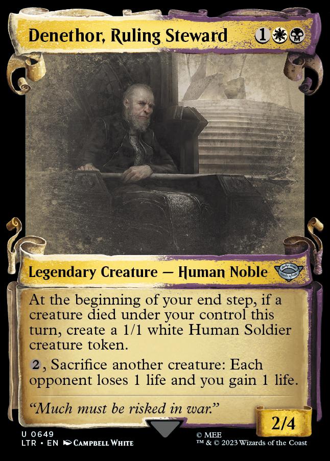 Denethor, Ruling Steward
