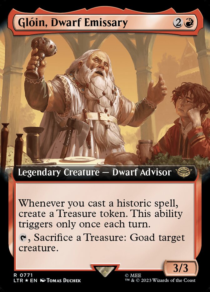Gloin, Dwarf Emissary